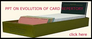 PPT ON EVOLUTION ON CARD REPERTORY